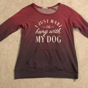 Swearshirt with pocket